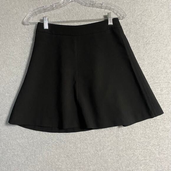 Loft Ann Taylor A-Line Skirt Black‎ Size 0 Petite - Picture 1 of 8